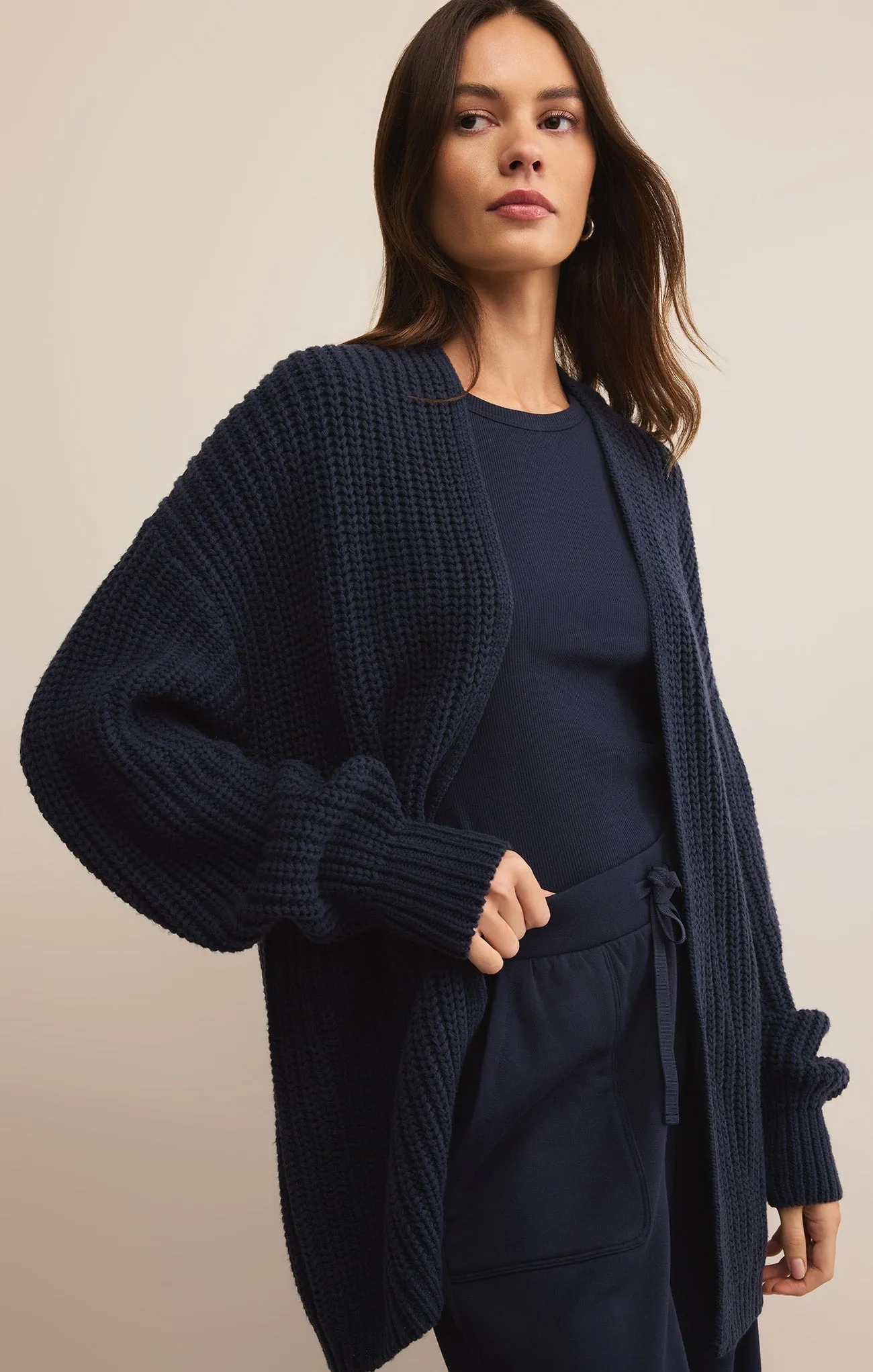 Sutton Rib Cardigan