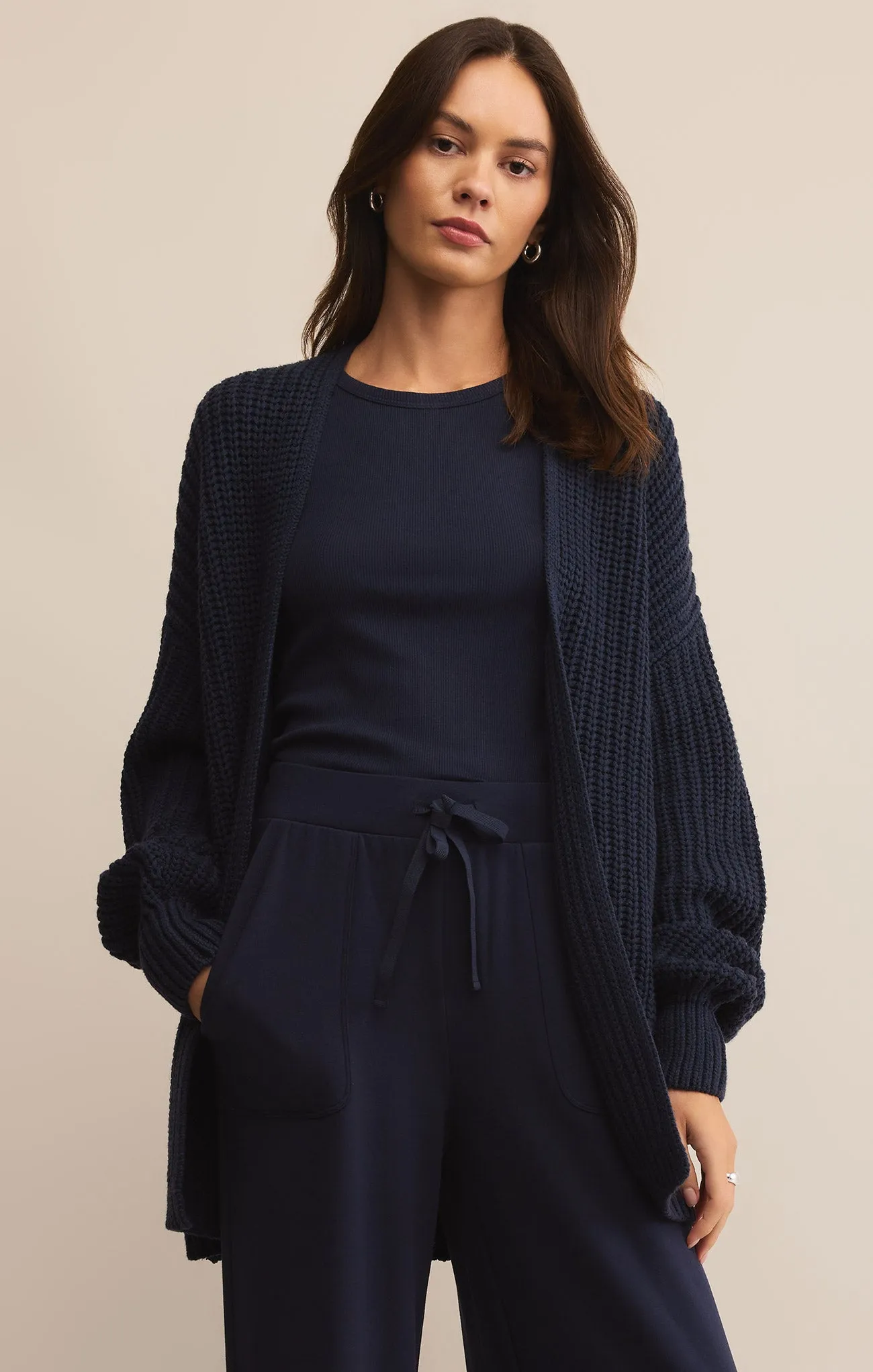 Sutton Rib Cardigan