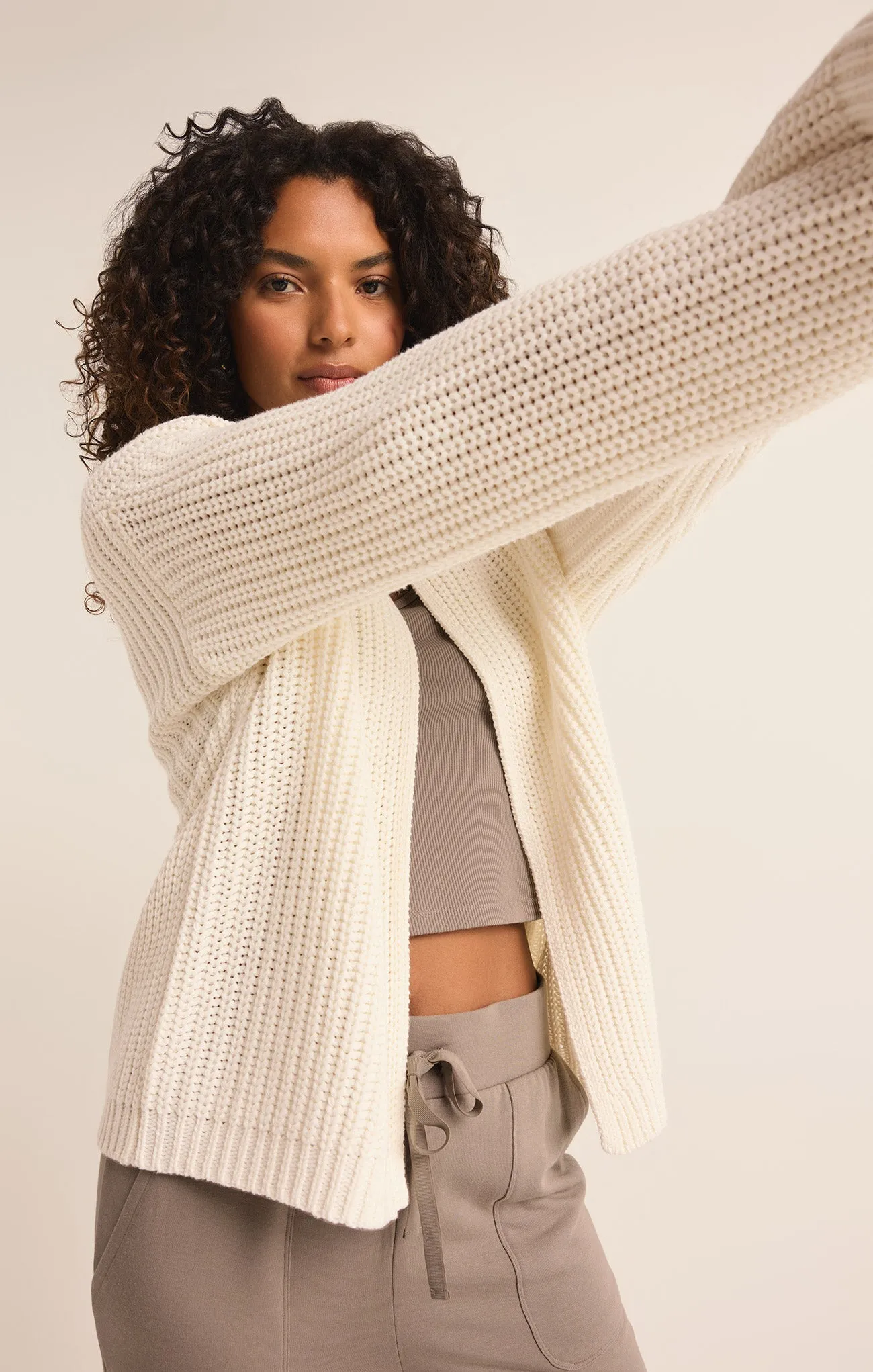 Sutton Rib Cardigan