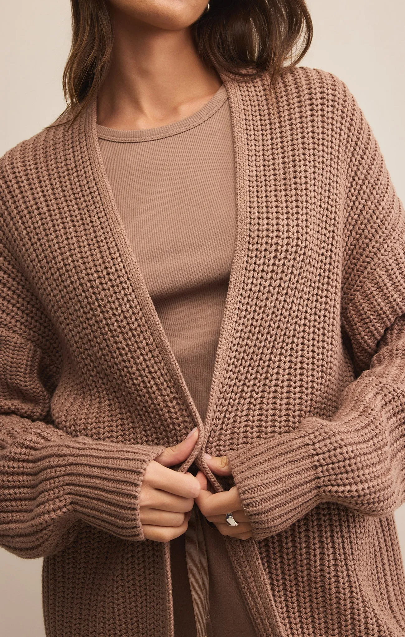 Sutton Rib Cardigan