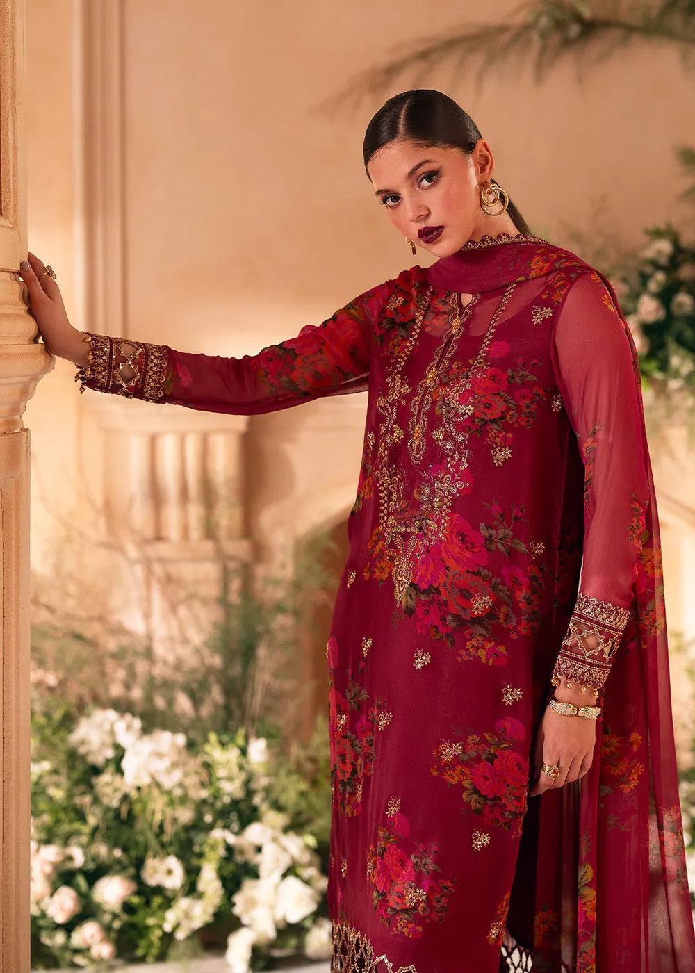 Vasal Luxury Chiffon Collection '24 by Charizma | VSL5-08