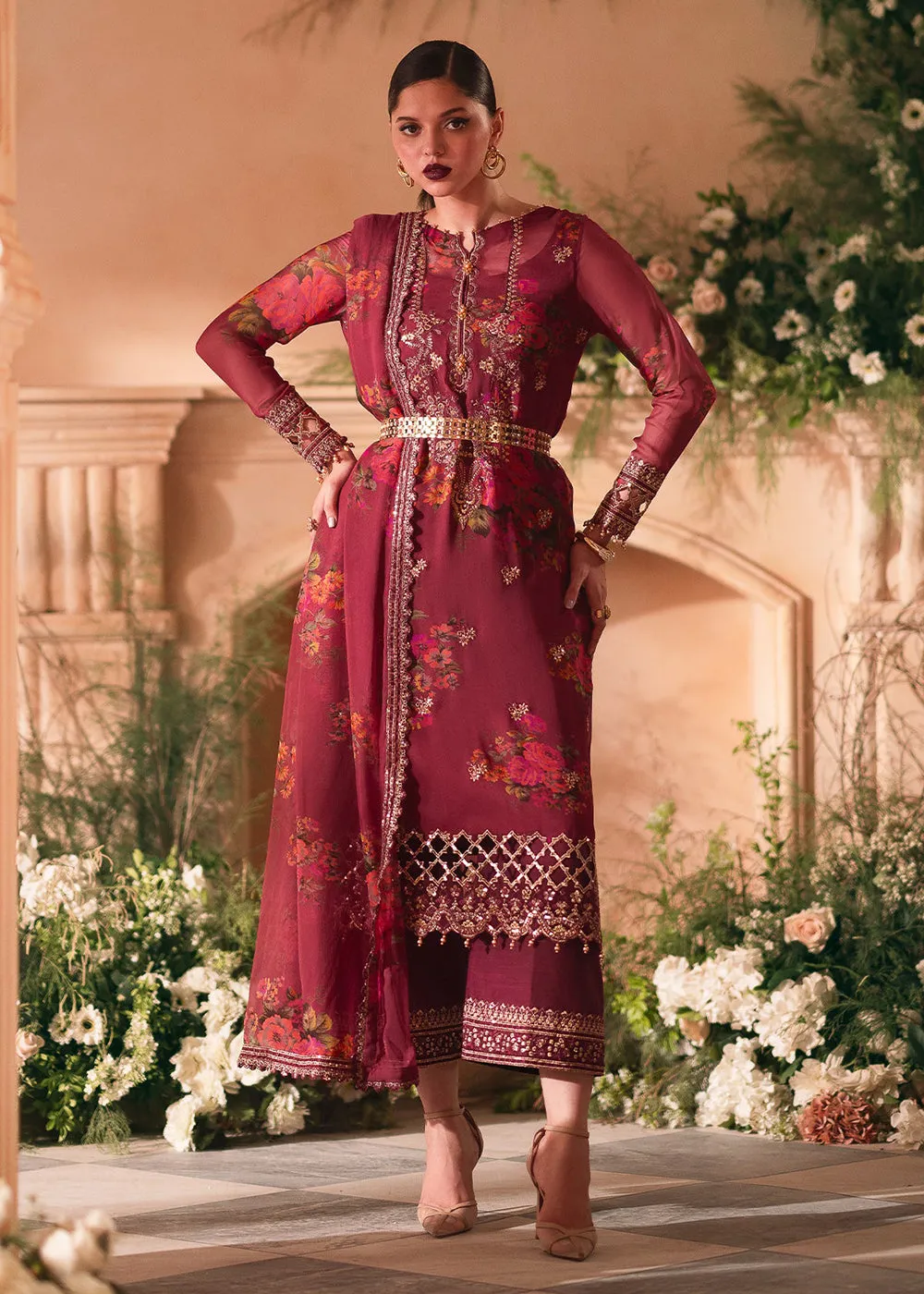 Vasal Luxury Chiffon Collection '24 by Charizma | VSL5-08