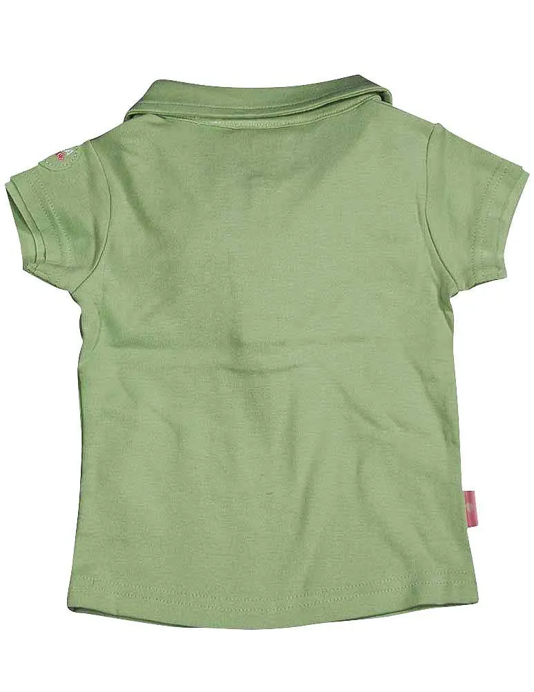 Wild Mango Baby Infant  Toddler Girls Short Sleeve Cotton Tee Shirt T-Shirt Top, 7658