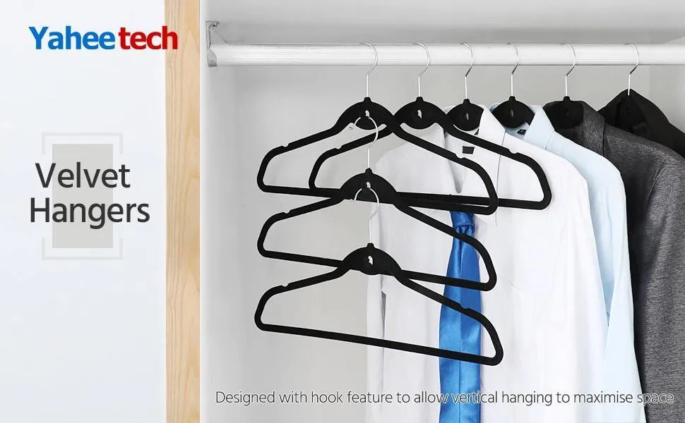 Yaheetech Velvet Hangers